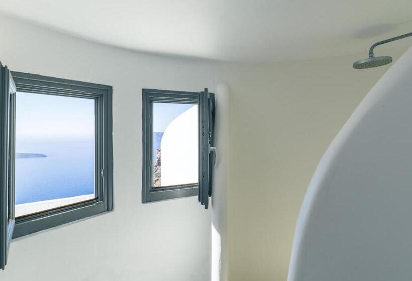 اتاق استاندارد با چشم‌انداز, Katikies Chromata Santorini   The Leading Hotels Of The World