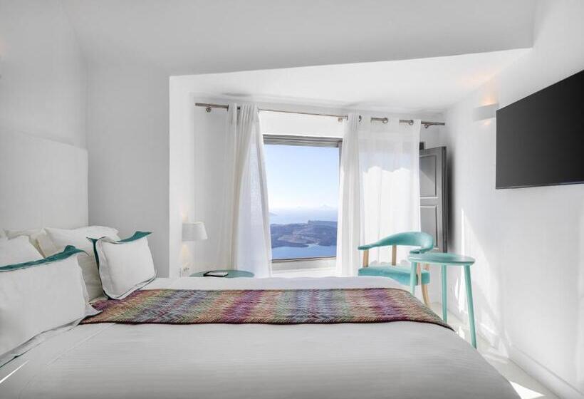 اتاق استاندارد با چشم‌انداز, Katikies Chromata Santorini   The Leading Hotels Of The World