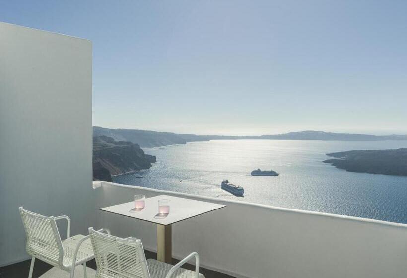 اتاق استاندارد با چشم‌انداز, Katikies Chromata Santorini   The Leading Hotels Of The World