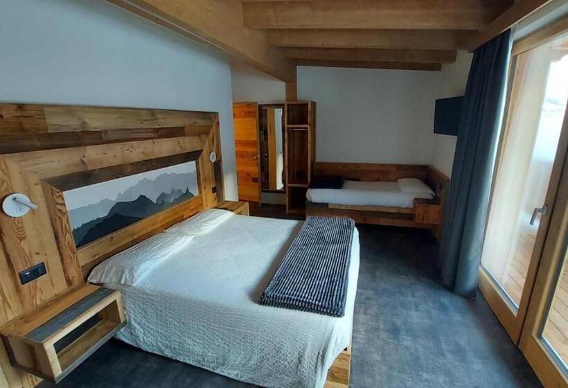 주니어 스위트 발코니, Albergo Alpino