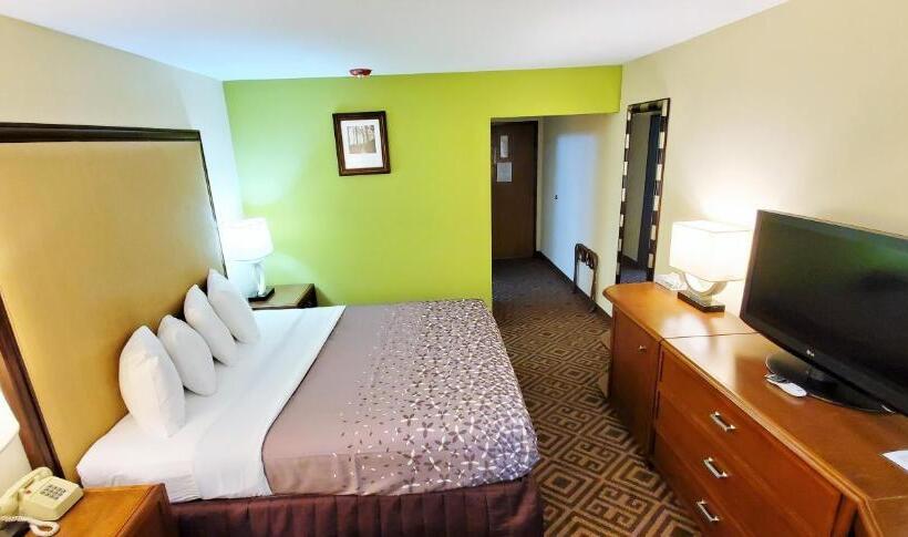 Номер Стандарт Кровать Кинг Адаптированный для Инвалидов, Travel Inn And Suites  Sikeston Miner I 55 Exit 67