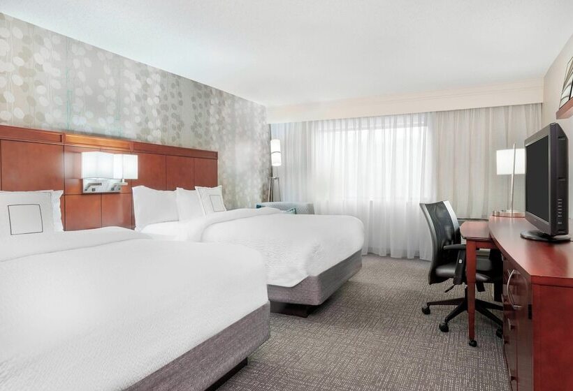 اتاق استاندارد با 2 تخت دوبل, Courtyard Asheville