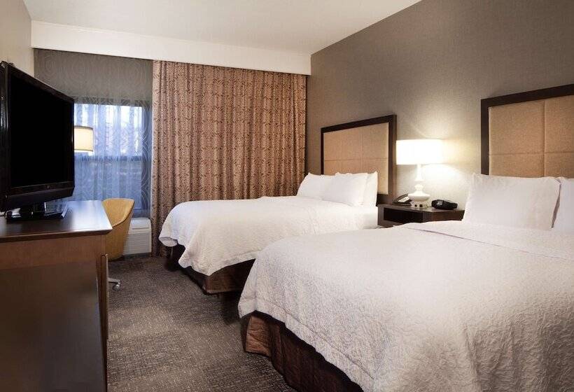 Номер Стандарт 2 Двуспальные Кровати, Hampton Inn Lawrenceville