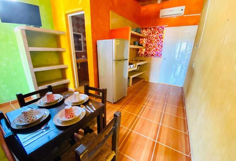 اتاق استاندارد با 2 تخت دوبل, Bungalows El Rincon De La Riviera