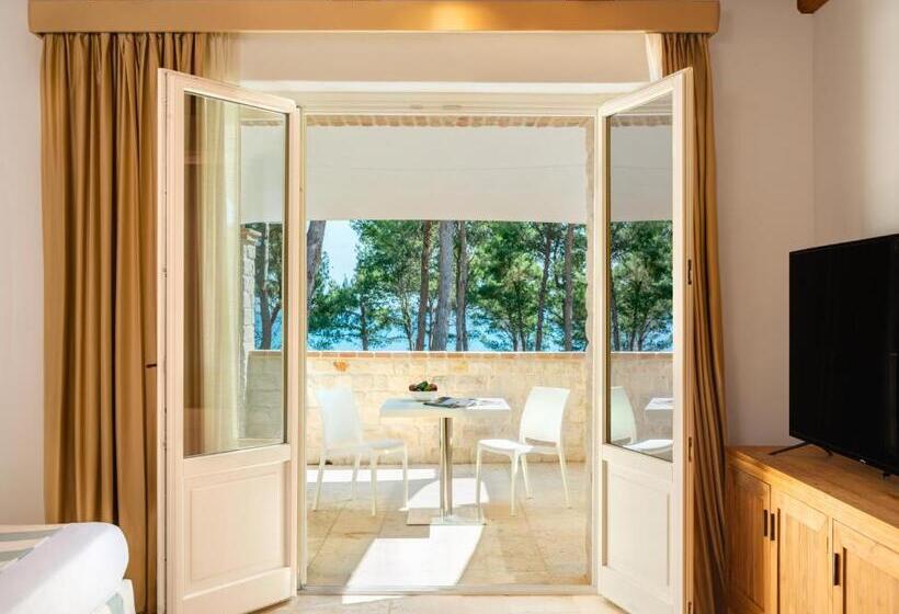 اتاق لوکس با بالکن و چشم‌انداز دریا, San Michele Relais & Spa