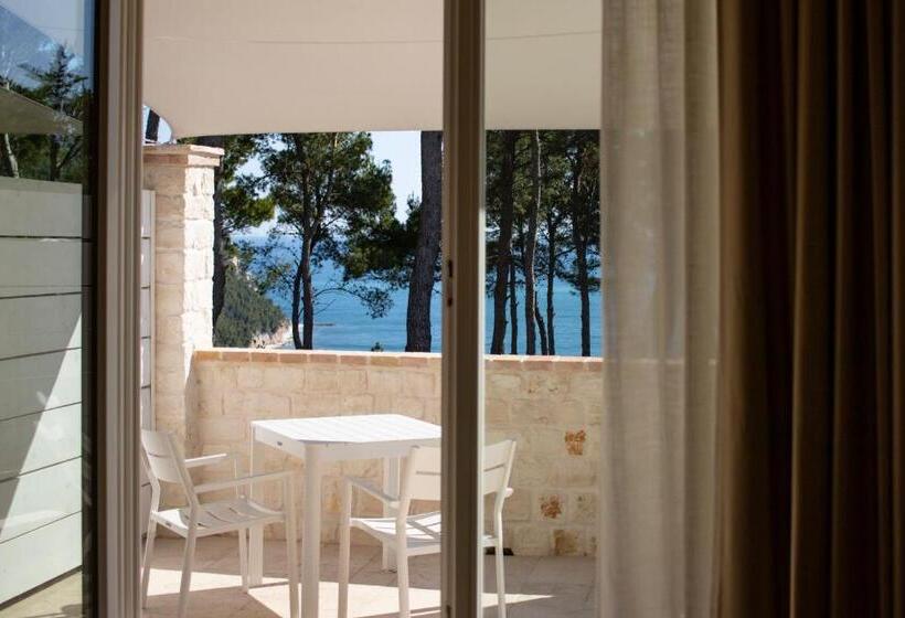 اتاق لوکس با بالکن و چشم‌انداز دریا, San Michele Relais & Spa