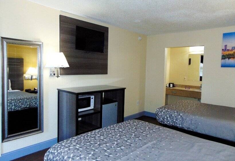 Standaardkamer met 2 Tweepersoonsbedden, Knights Inn Antioch