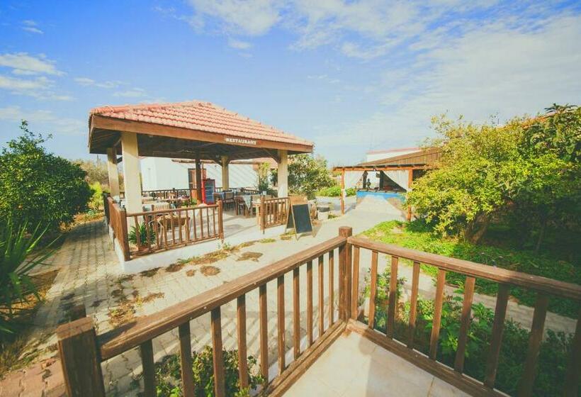 带花园景观的标准三人间, Castle Karpasia Guest House