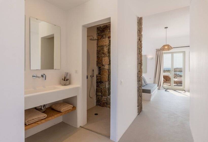 سوئیت پریمیوم با چشم‌انداز دریا, Trinity Mykonos   Beachfront Villa