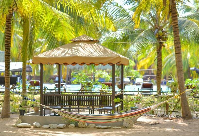 اتاق استاندارد با چشم‌انداز استخر, De Silva Palm Resort