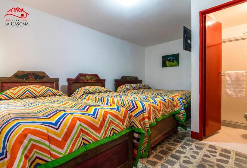 اتاق استاندارد چهار تخته, La Casona