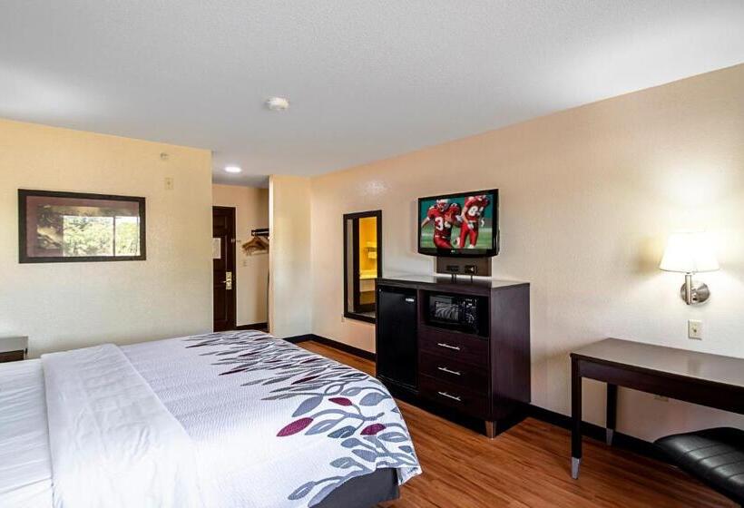 חדר סופריור עם מיטת קינג, Red Roof Inn San Marcos