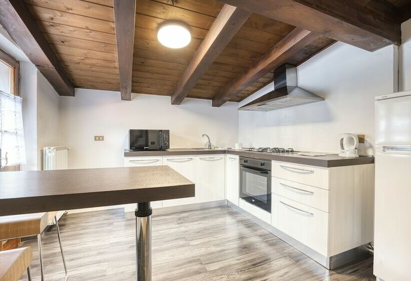Апартаменты 2 Спальни, Incanto Walser Apartments Piazza
