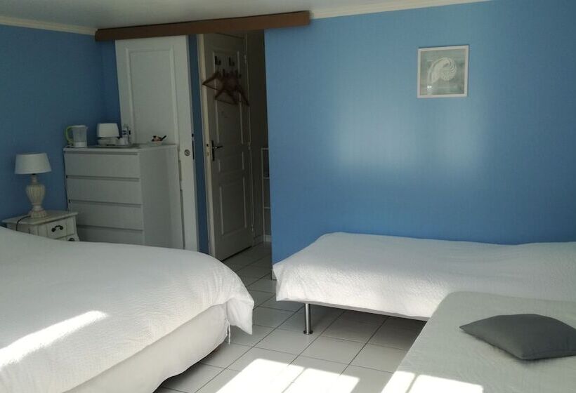 Семейный Номер, Les Mariniers Chambres D Hôtes  Guest House   Bain Nordique En Option