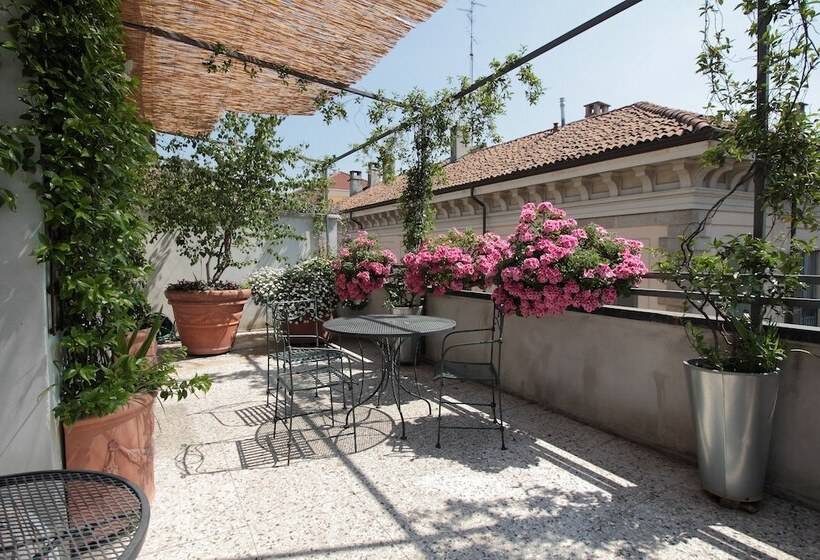 اتاق استاندارد با تراس, Antica Locanda Dei Mercanti