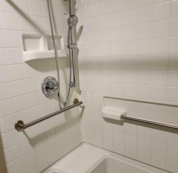 장애인을 위한 킹사이즈 침대 스탠다드 룸, Cobblestone Inn & Suites  Trenton