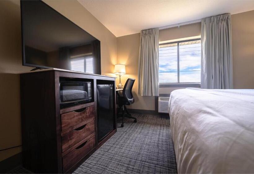 장애인을 위한 킹사이즈 침대 스탠다드 룸, Cobblestone Inn & Suites  Trenton