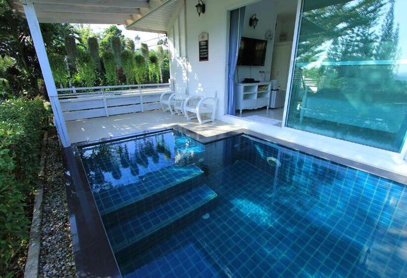 Вилла с 1 спальней и бассейном, The Natural Garden Resort