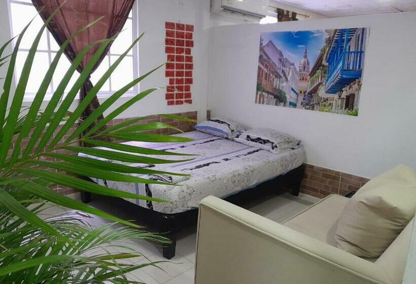اتاق لوکس خانوادگی, Habitaciones En Cartagena Cerca Al Mar