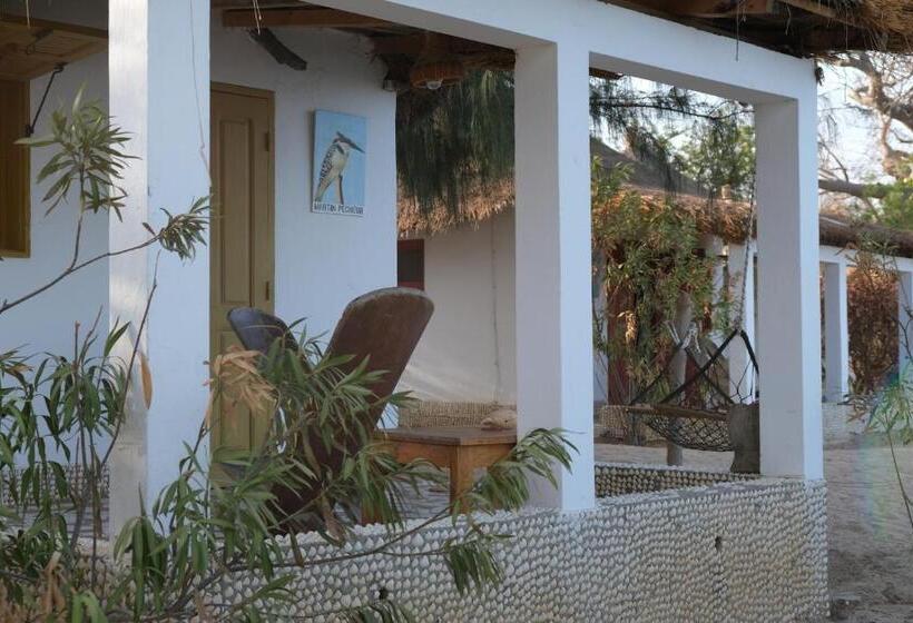 اتاق استاندارد چهار تخته با چشم‌انداز دریا, Bazouk Du Saloum Ecolodge