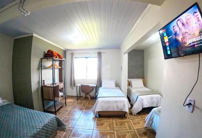 Номер Стандарт Трехместный, Pousada Rota Da Kombi