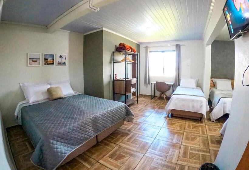 Номер Стандарт Трехместный, Pousada Rota Da Kombi