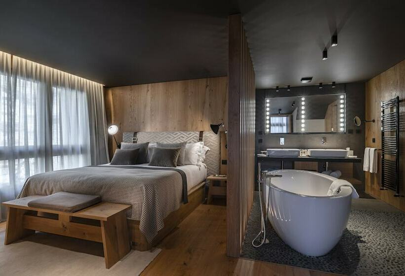 اتاق استاندارد با چشم‌انداز کوهستان, Sport Hotel Hermitage & Spa