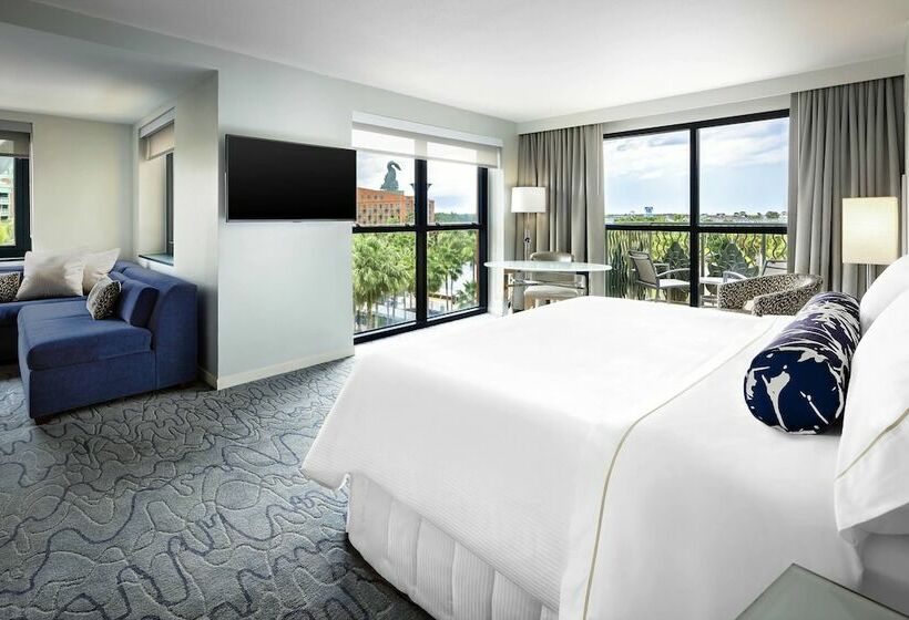 اتاق لوکس با تخت بزرگ, Walt Disney World Swan