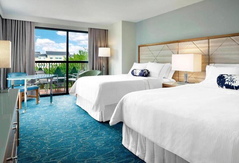 اتاق استاندارد با تخت دو نفره بزرگ, Walt Disney World Swan