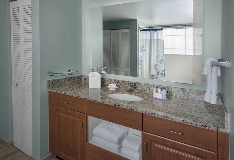 Студия Стандарт Двуспальная Кровать, Residence Inn Fort Lauderdale Pompano Beach/oceanfront