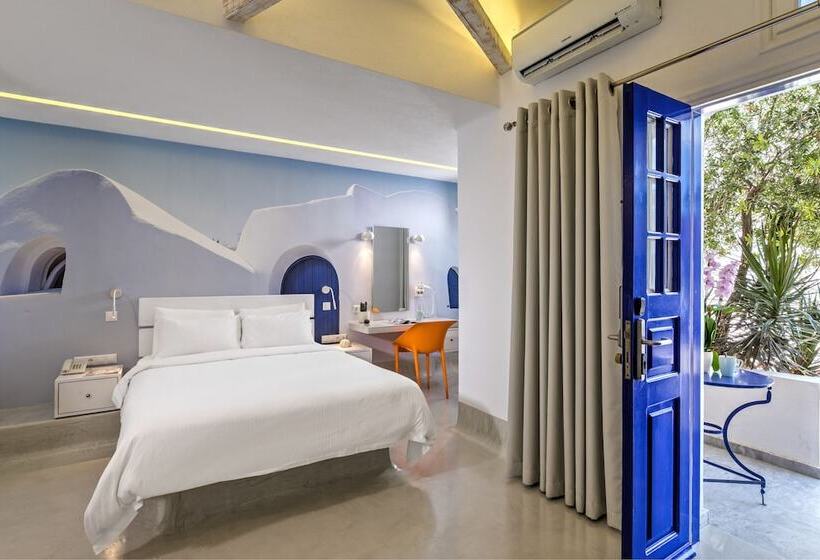 اتاق لوکس با وان آب گرم, Kouros Village Hotel   Adults Only