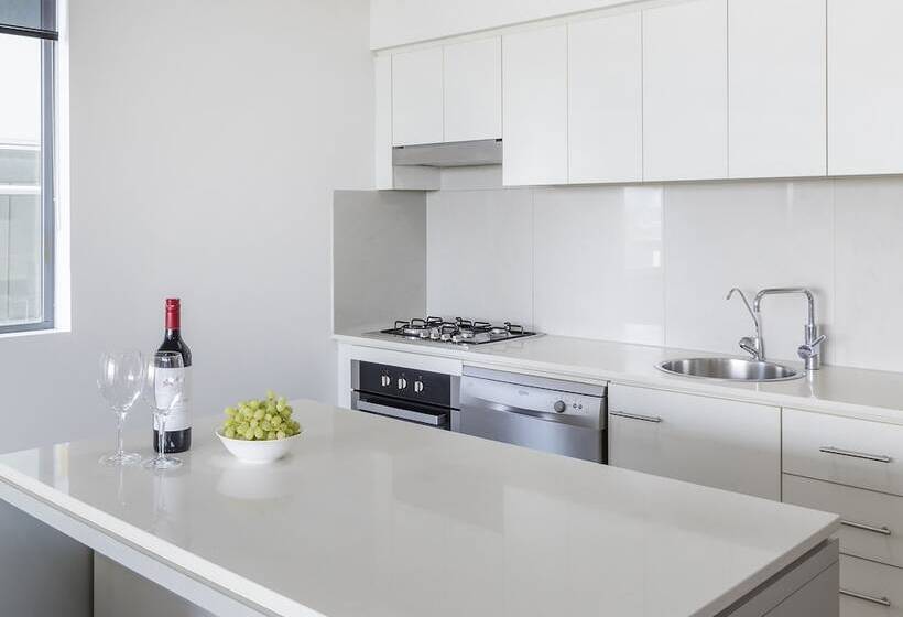 침실 2개 아파트, Oaks Brisbane On Margaret Suites