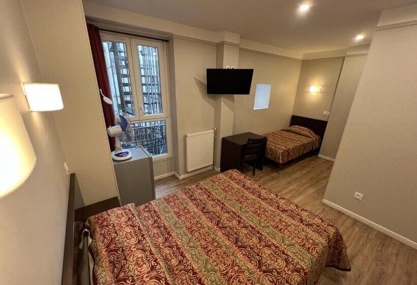 اتاق استاندارد سه نفره, Hipotel Paris Printania Maraichers