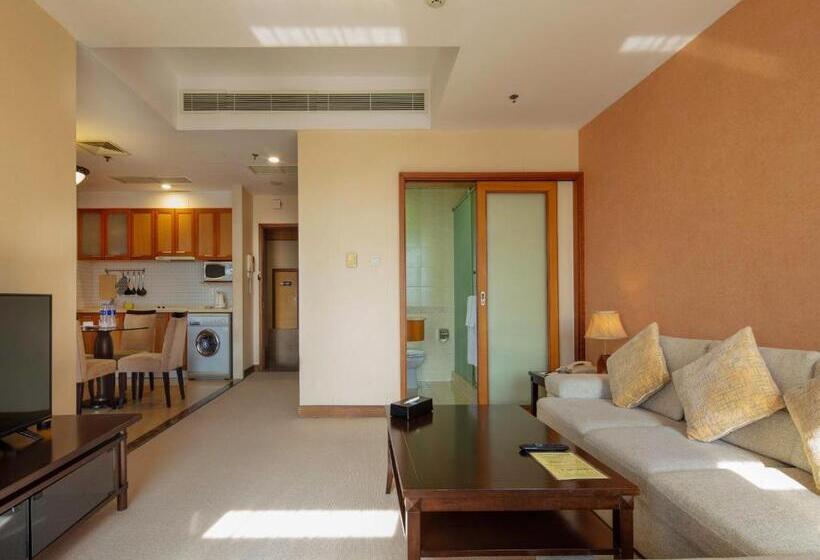 سوئیت دلوکس 2 خوابه, Dalian Asia Pacific Service Apartment
