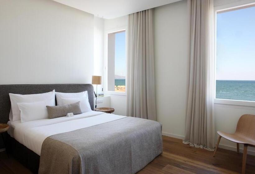 اتاق استاندارد با چشم‌انداز دریا, Hostal Empúries