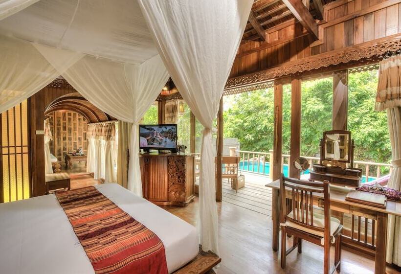Вилла с 1 спальней и бассейном, Santhiya Koh Phangan Resort And Spa