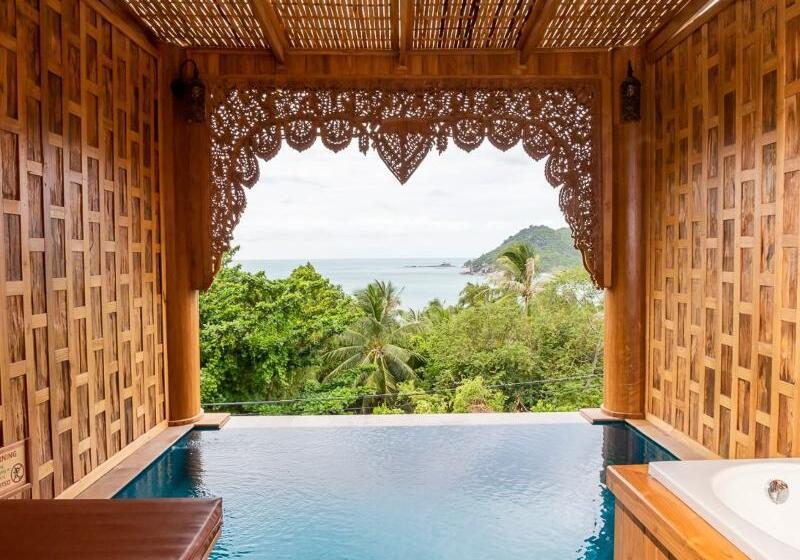 Люкс Вид на Море, Santhiya Koh Phangan Resort And Spa
