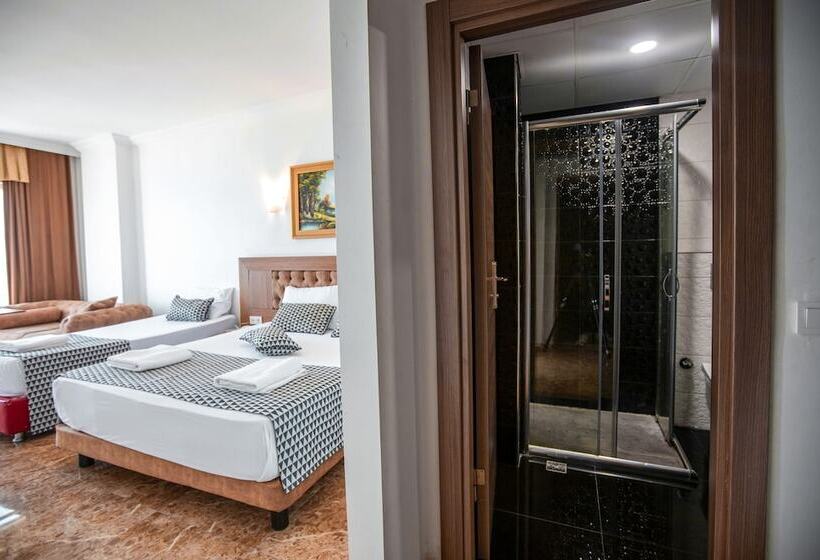 اتاق استاندارد سه نفره با چشم‌انداز کنار دریا, Kristal Beach