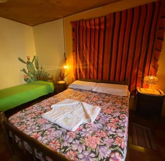 四人标准间, Munay Ecohostal   Cabañas De Adobe