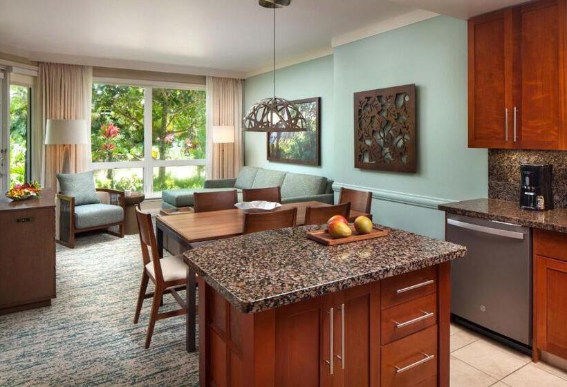 Вилла 2 Спальни, The Westin Princeville Ocean Resort Villas