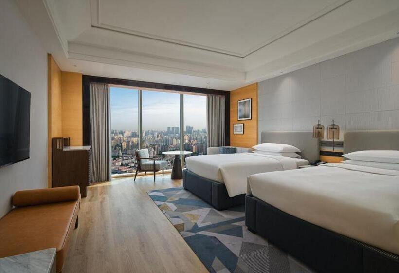 Quarto Standard 2 Camas Casal, Sheraton Shanghai Pudong Riverside