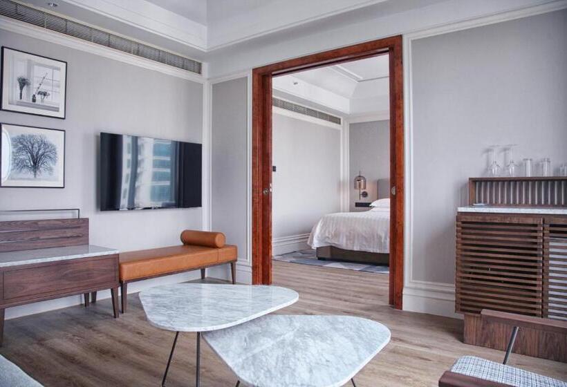 Люкс Deluxe Кровать Кинг, Sheraton Shanghai Pudong Riverside