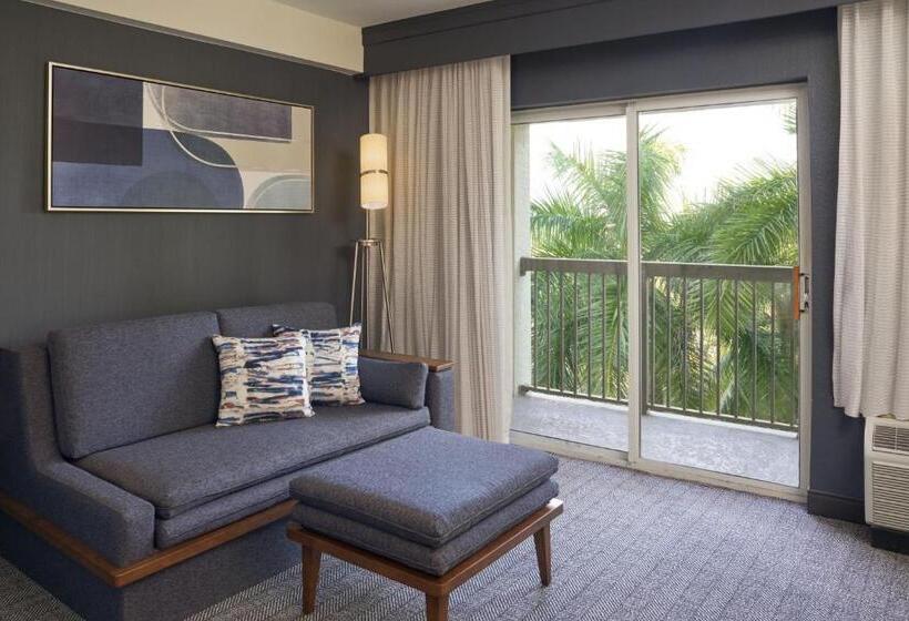 اتاق استاندارد با تخت بزرگ, Courtyard By Marriott Fort Lauderdale Weston