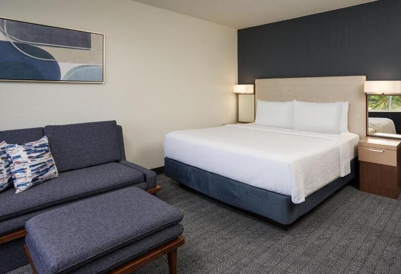 キングサイズベッドのスタンダードルーム, Courtyard By Marriott Fort Lauderdale Weston