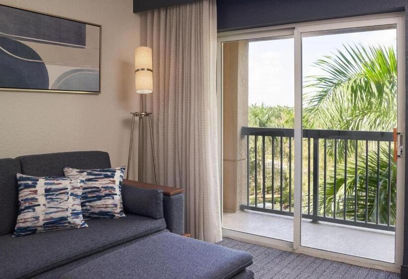 バルコニー付きスタンダードルーム, Courtyard By Marriott Fort Lauderdale Weston