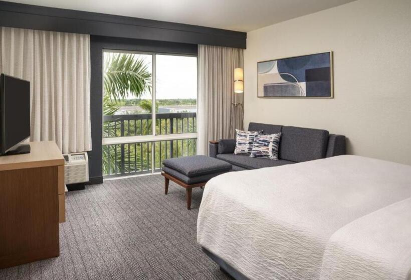 バルコニー付きスタンダードルーム, Courtyard By Marriott Fort Lauderdale Weston