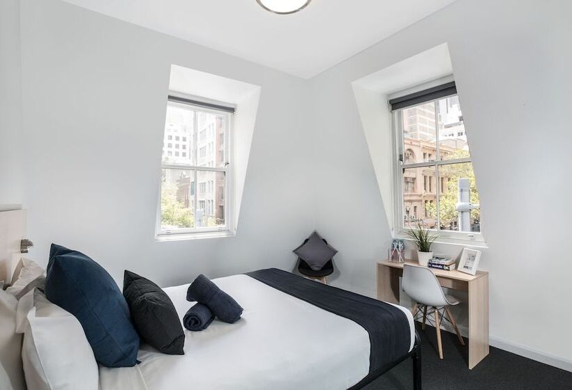 스탠다드 룸 공동 욕실, Nomads Sydney