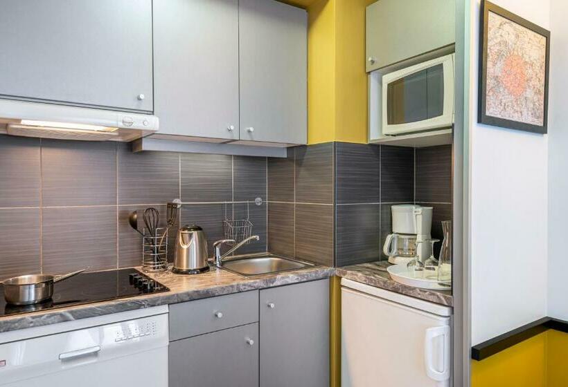 Апартаменты 1 Спальня, Aparthotel Adagio Paris Montrouge