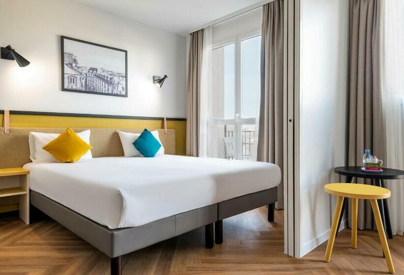Апартаменты 1 Спальня с Балконом, Aparthotel Adagio Paris Montrouge