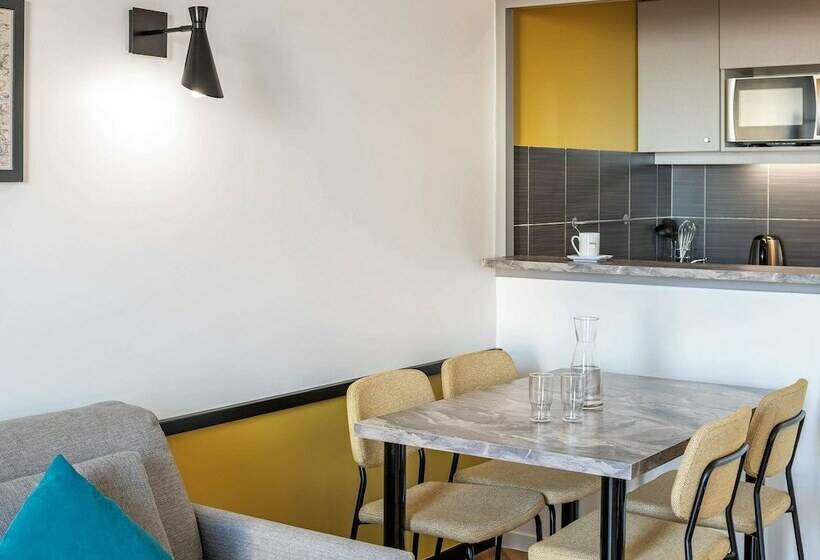 Апартаменты 1 Спальня с Балконом, Aparthotel Adagio Paris Montrouge